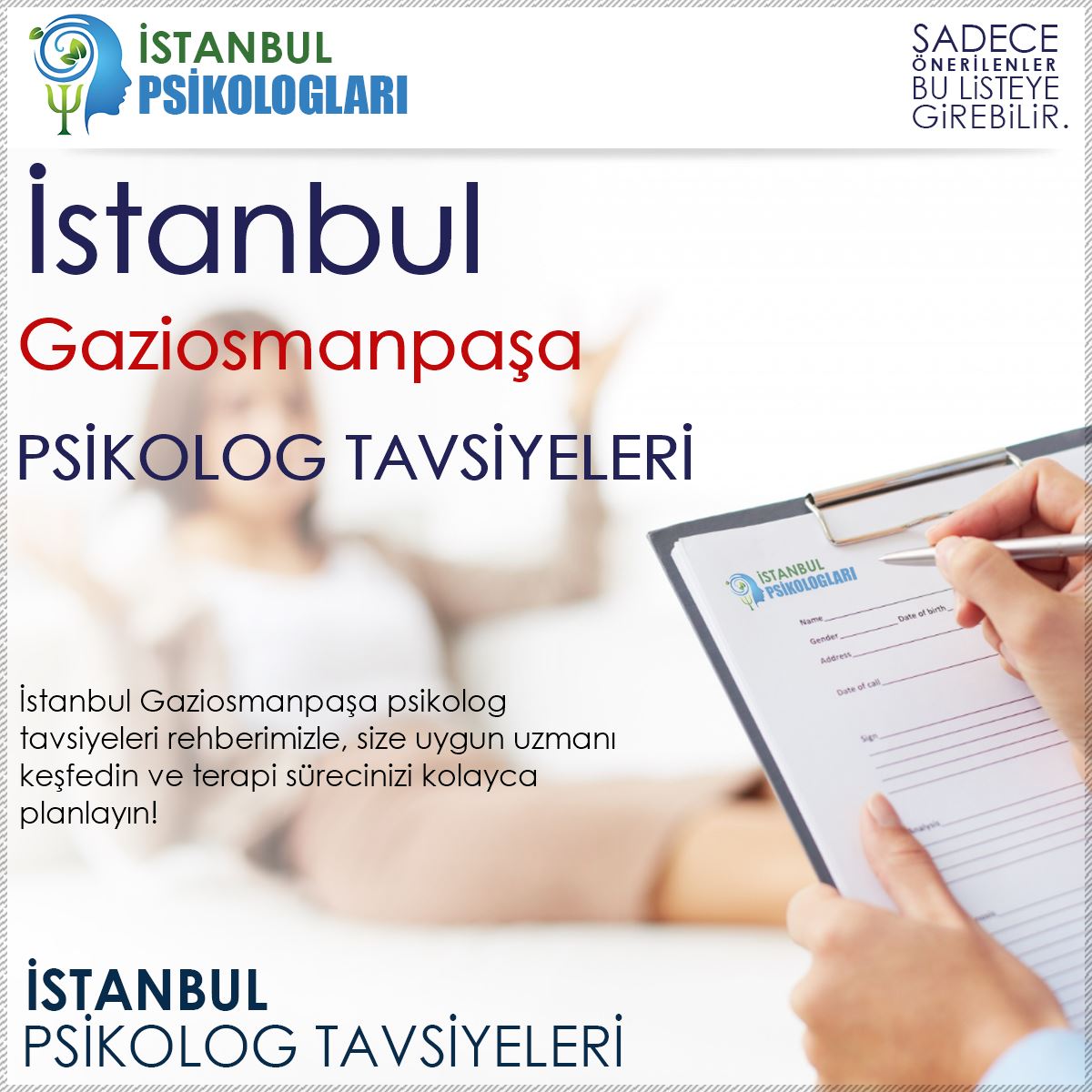Gaziosmanpaşa Psikolog Tavsiyeleri